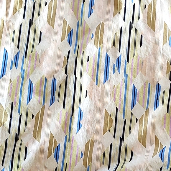 GUY LAROCHE MONSIEUR COTTON RETRO SHORT SLEEVE BUTTON UP SHIRT. MEDIUM. - Picture 6 of 9